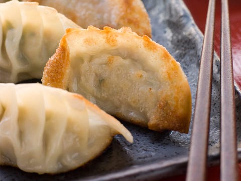 Monday: Pot Stickers With Sesame Ginger Sauce image