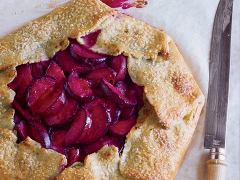 Rustic Plum Pie image
