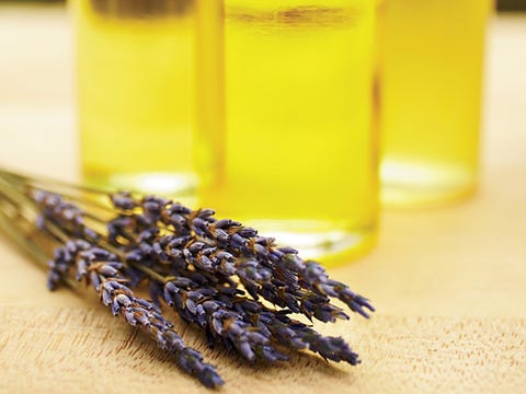 2. Spritz a scent. Lavender scent