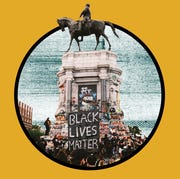 This is an image removal of racist statues