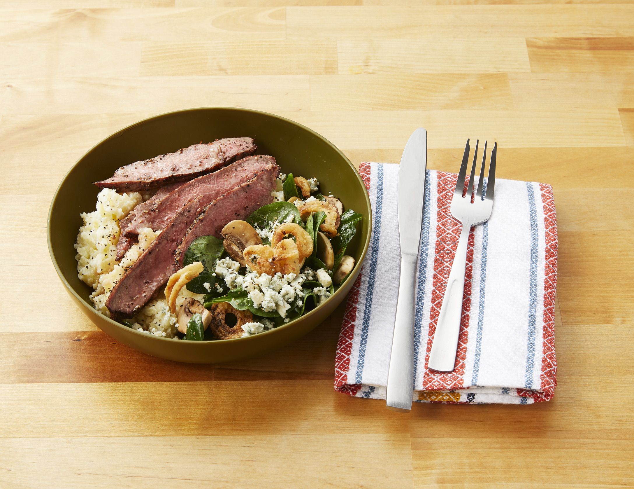 steak and potato bowl