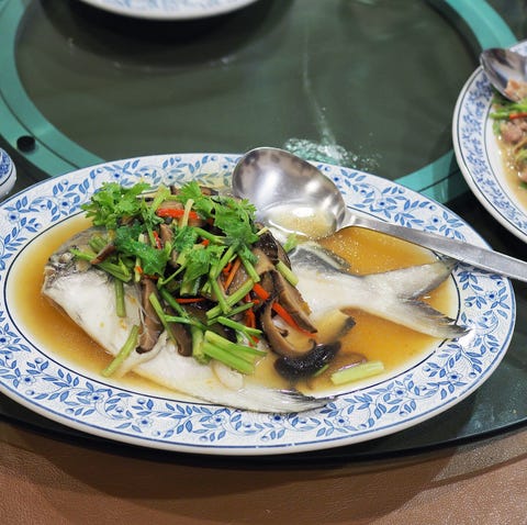 steamed fish