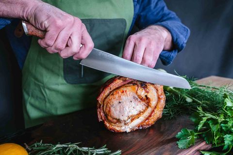 steelport 10” slicer knife cutting meat