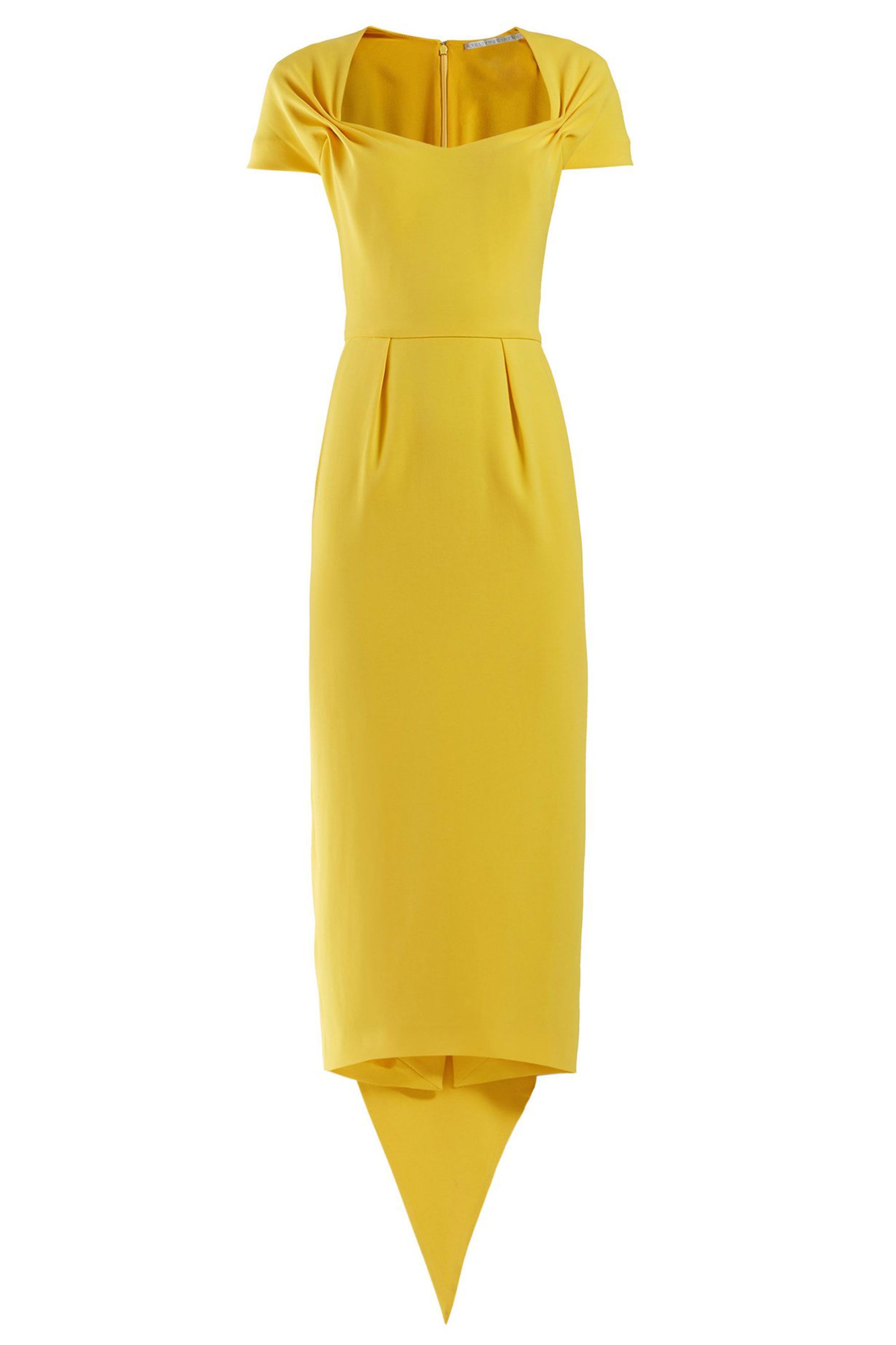 amal yellow dress royal wedding