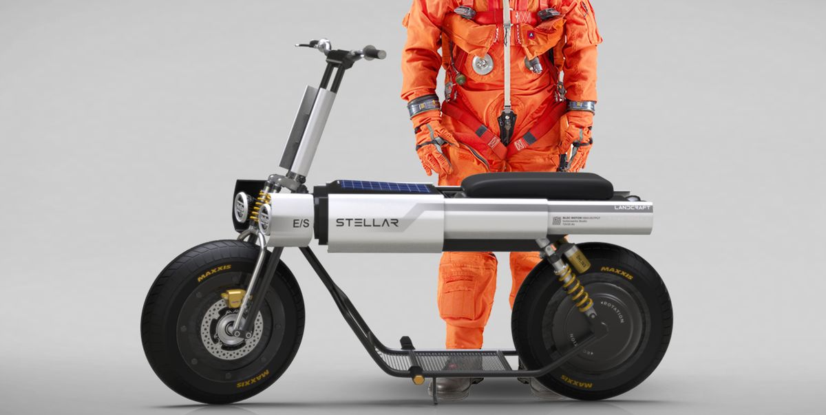 An electric scooter that you feel in space!