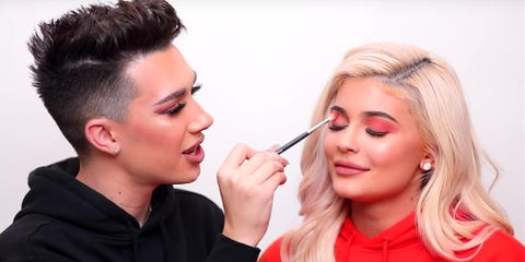 Kylie Jenner Skull Halloween Makeup Tutorial James Charles Skull