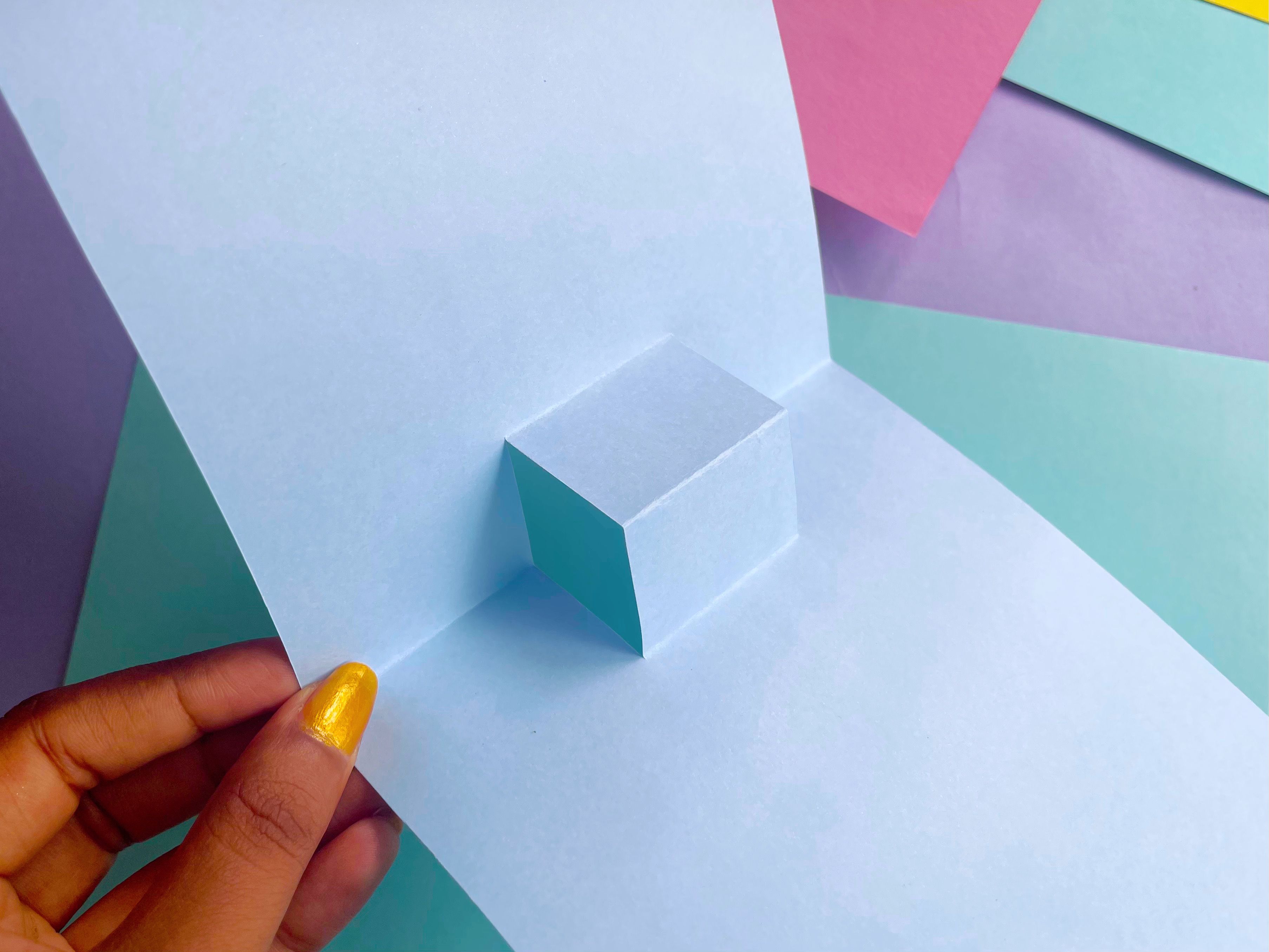 how to make pop up greeting card