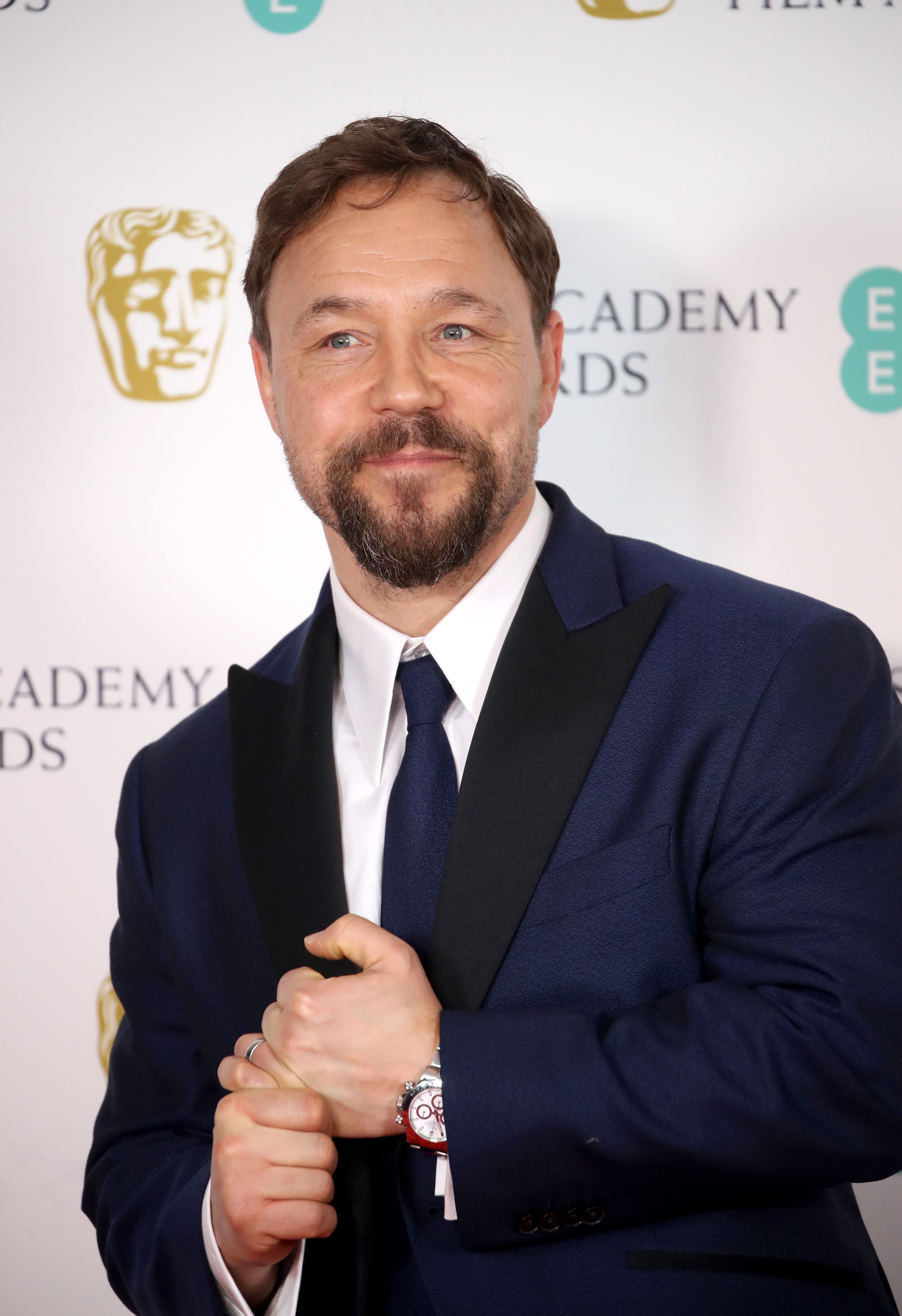 Line of Duty's Stephen Graham dedicates OBE to 'inspirational' mother