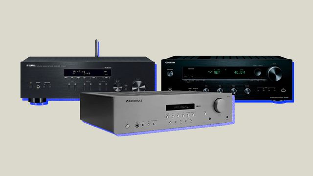 collage for best stereo receivers under $500 buying guide lead