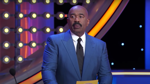 Steve Harvey Blew Up After a 'Family Feud' Contestant Hilariously ...