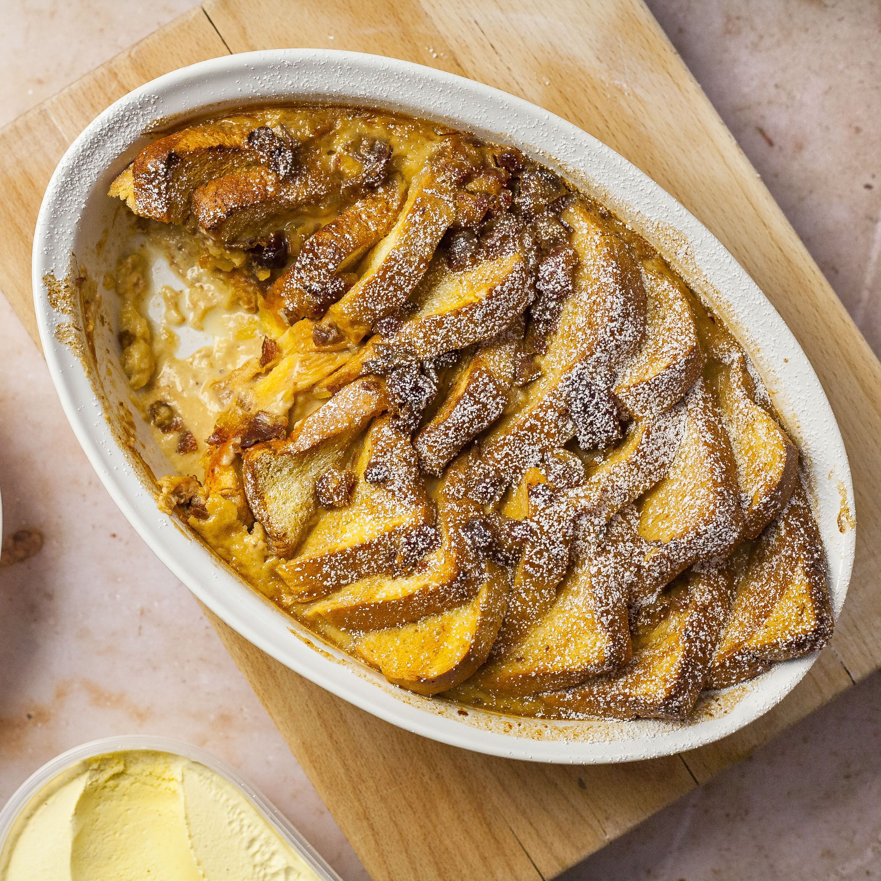 Sticky Toffee Bread And Butter Pudding