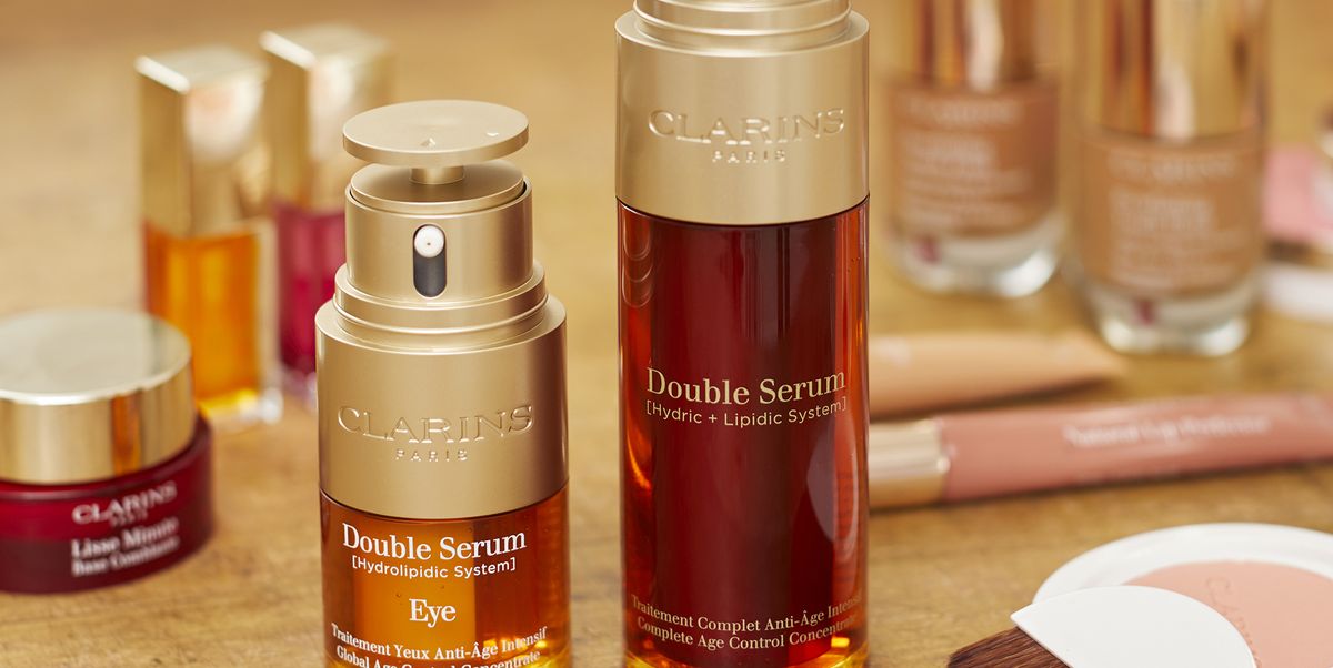 The Science Behind The New Clarins Double Serum Eye