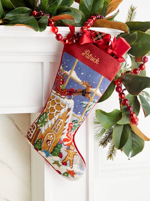 needlepoint stocking