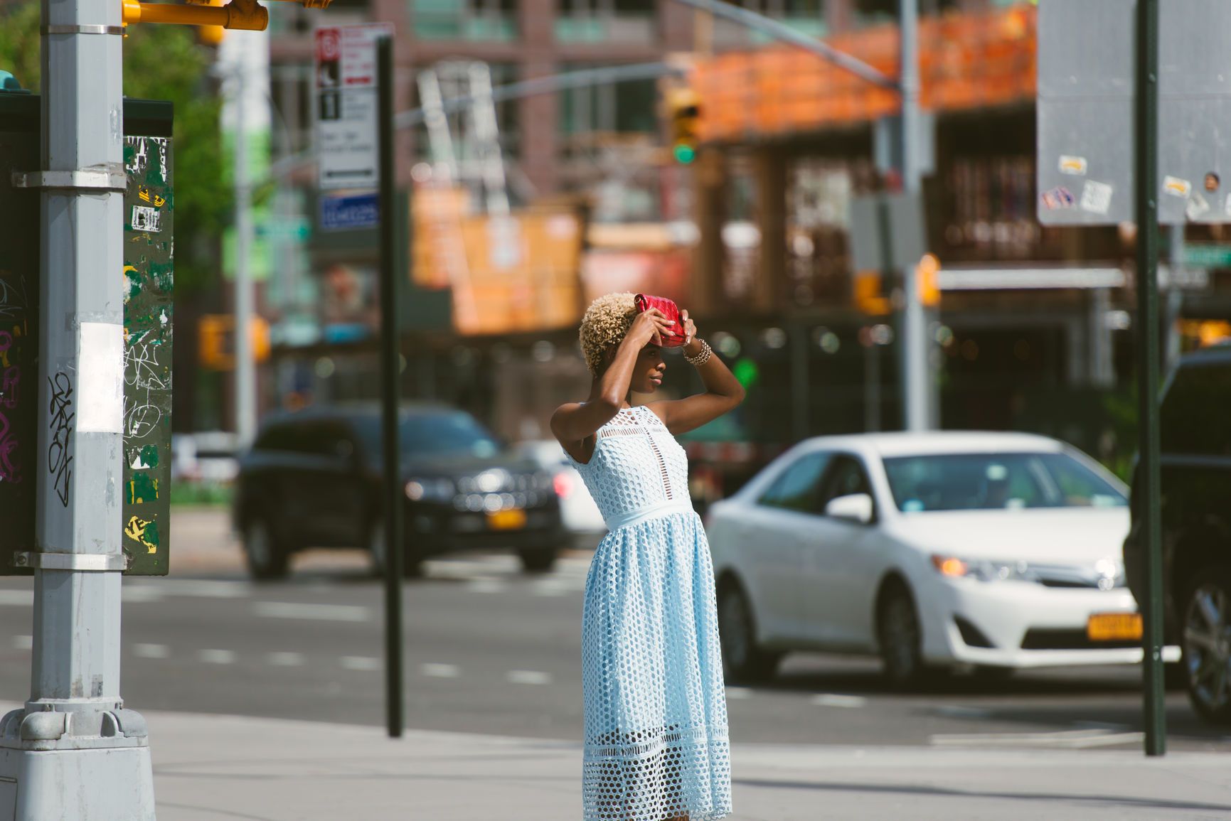 white dress for baby shower guest