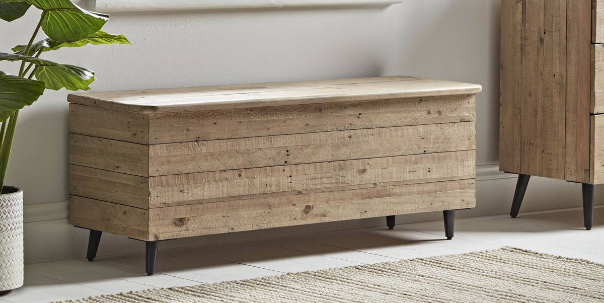 Storage Bench Seat, Rustic Wooden Benches With Storage