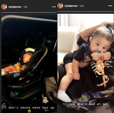 Kylie Jenner Wakes Up Baby Stormi Webster Posts Hilarious