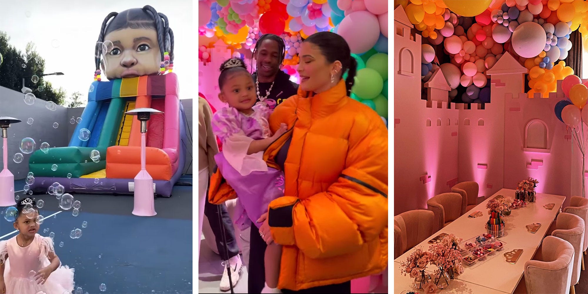 Kylie Jenner Ignored LA’s COVID Gathering Ban and Threw Stormi a Princess-Themed 3rd Birthday Party