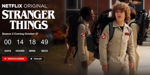 Stranger Things 2 Netflix Countdown Secret