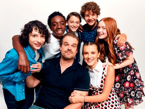 Resultado de imagen de elenco stranger things