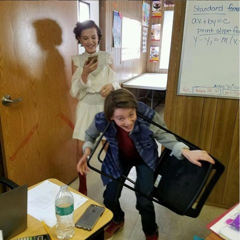 Stranger Things Best Behind The Scenes Pictures