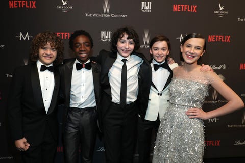 The Stranger Things cast on the red carpet - from their first award ...