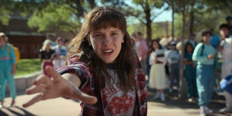 millie bobby brown in stranger things 4
