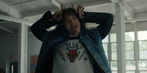 4 stranger things joseph quinn as eddie munson in stranger things cr courtesy of netflix © 2022