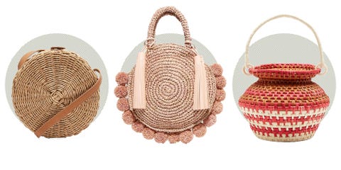 Best Straw Bags Basket And Beach For 2018 Image