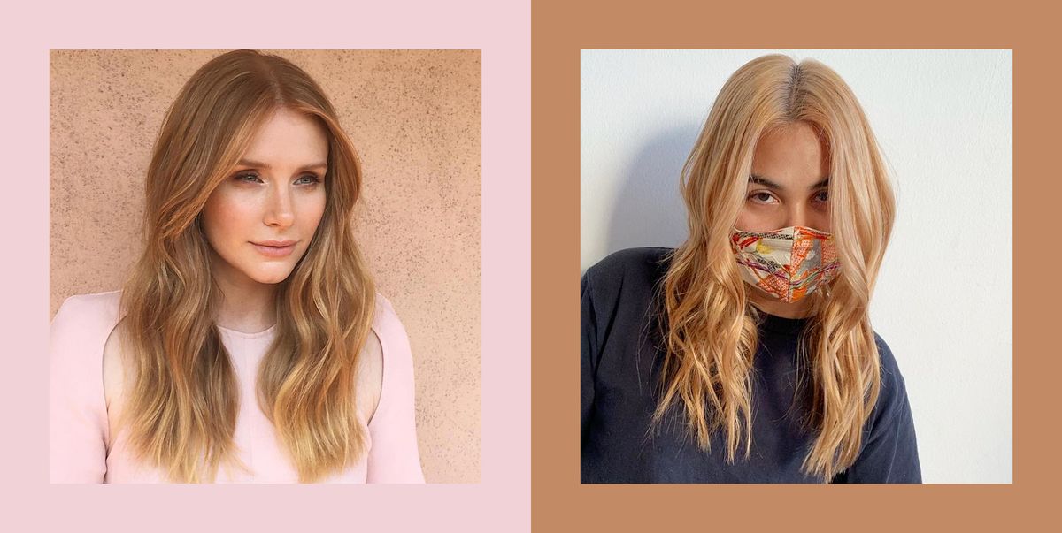 Strawberry Blonde Hair Extensions - Hair.com - wide 7