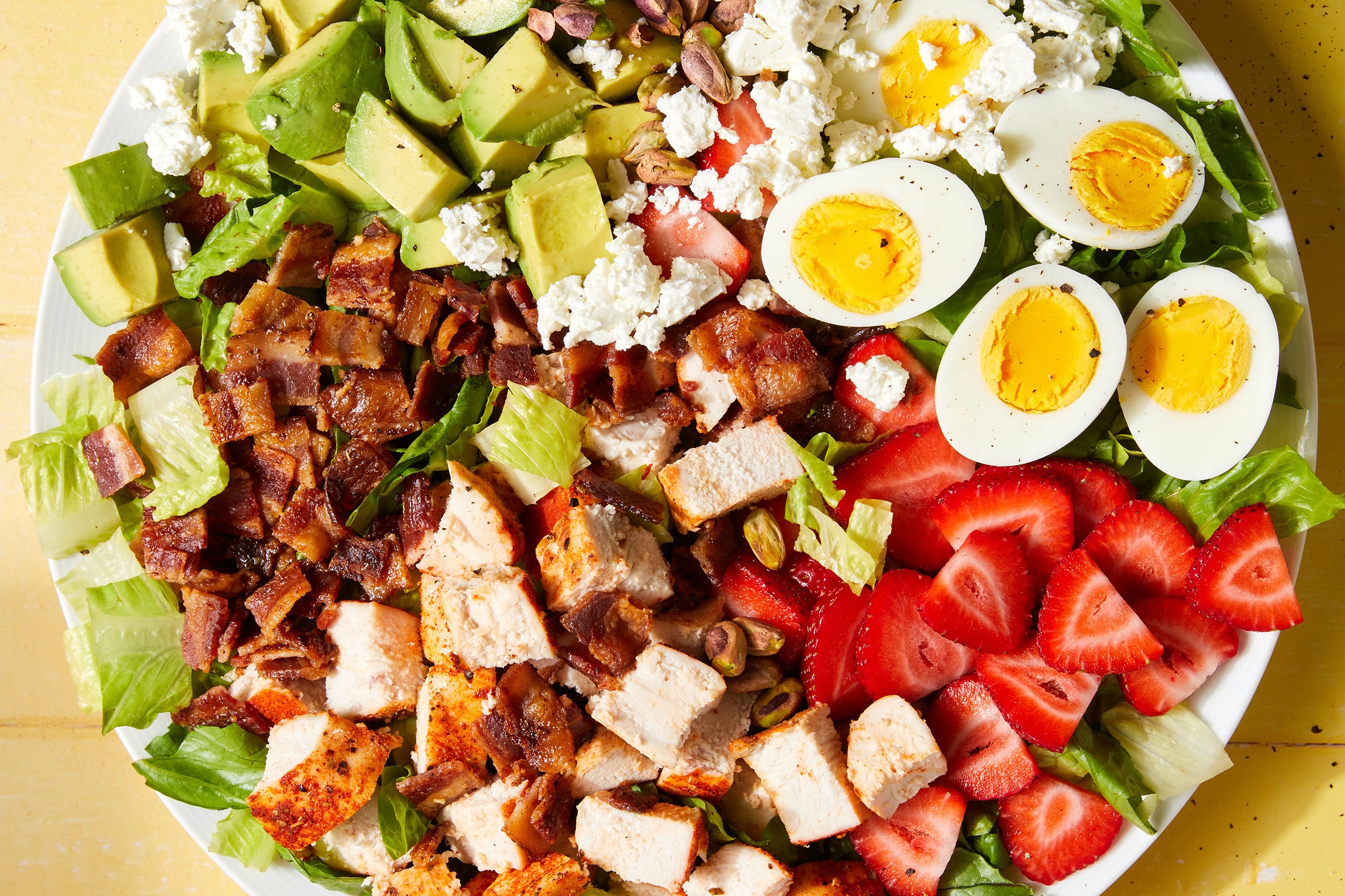 Strawberry Chicken Cobb Salad Proves Fruit Does Belong In Salads