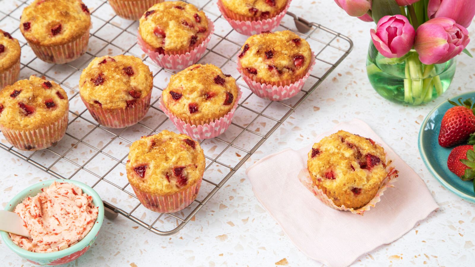 Strawberry Muffins-image