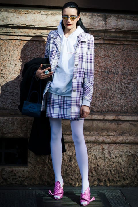 Street Style At Drome Fashion Show: February 23 - Milan Fashion Week Fall/Winter 2020-2021 street style at drome fashion show february 23 milan fashion week fallwinter 2020 2021