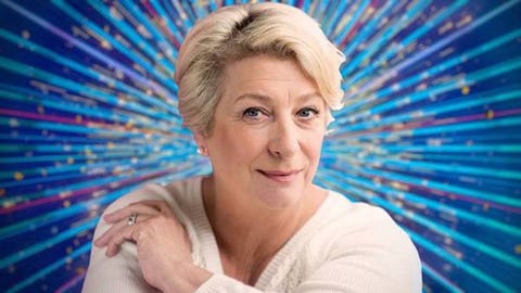 strictly come dance, caroline quentin