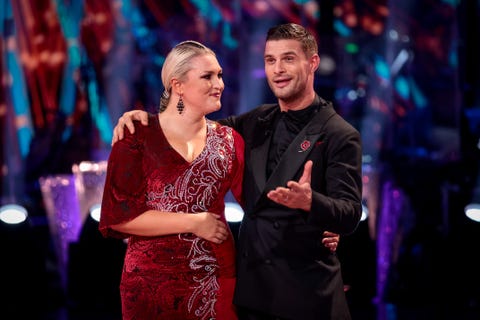 Strictly Come Dancing 2021 - Sara Davies and Aljaz Skorjanec strictly come dancing 2021 contestants sara davies and aljaz skorjanec