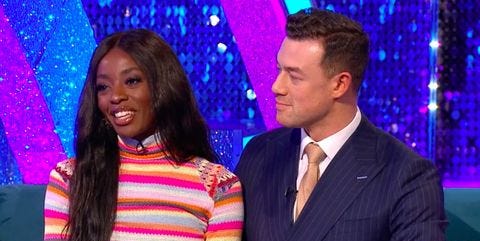 Strictly's AJ Odudu and Kai Widdrington respond to romance rumours