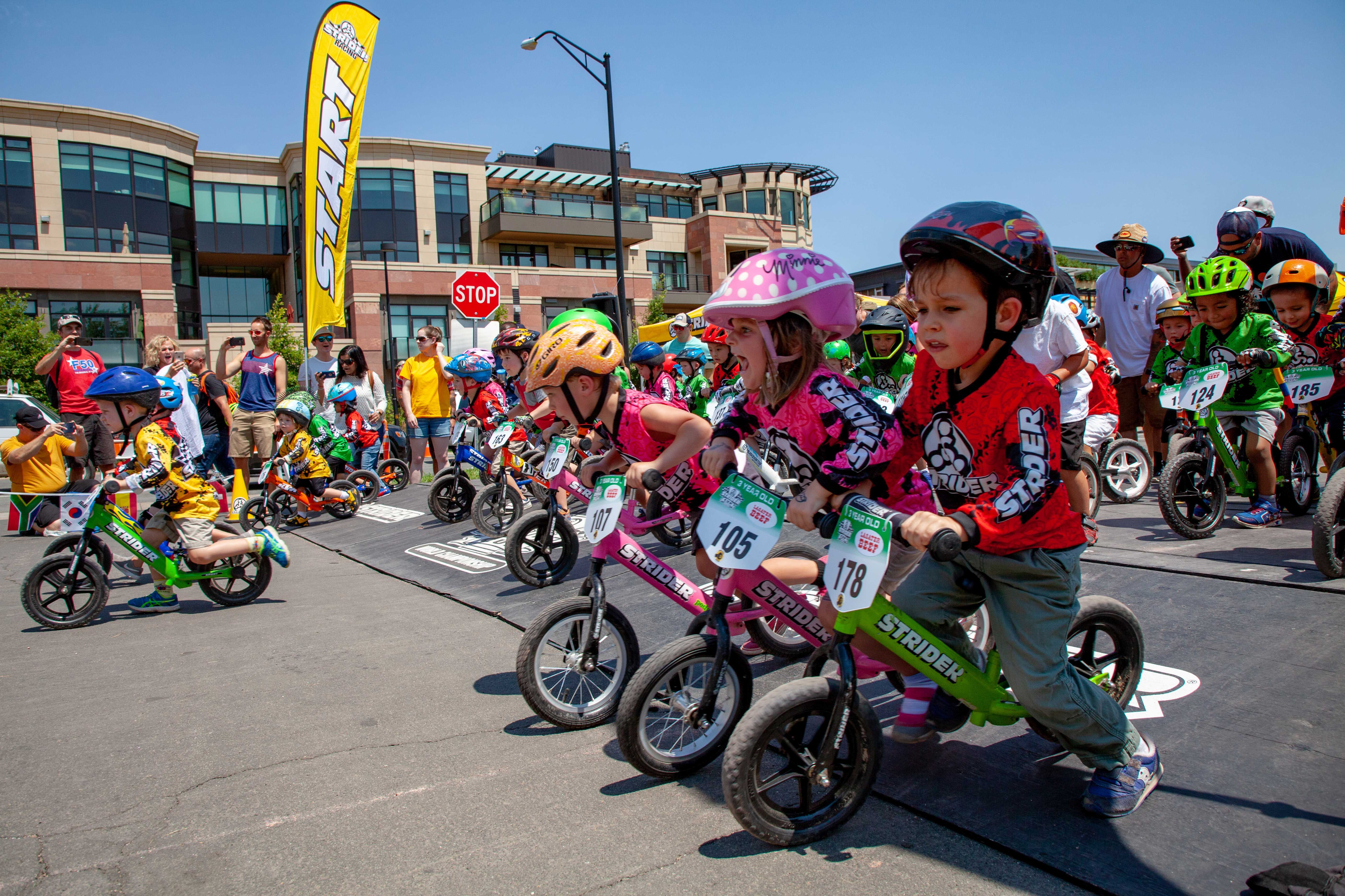 bmx strider bike races