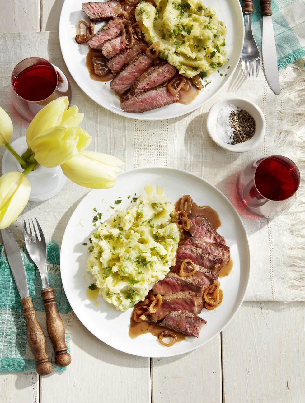 How To Make Strip Steak With Lemon Mashed Potatoes — Best Steak And Potato Recipes