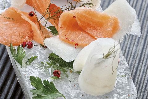 stroganina sushi del ártico ruso