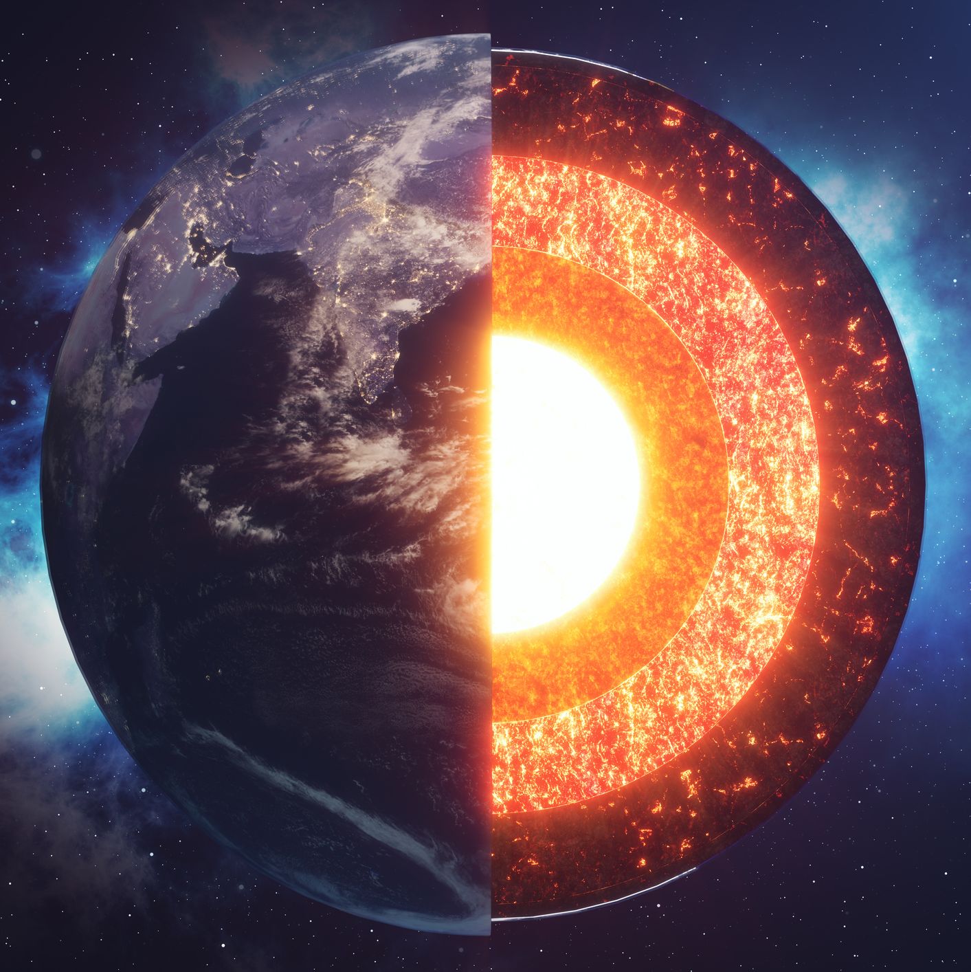 Actually, Earth's Solid Core Isn't All That Solid