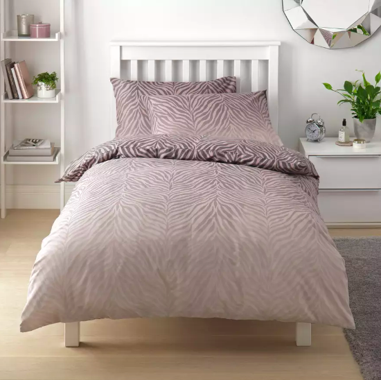 Single Bedding Sets For Students, Grey And White Single Bedding Sets