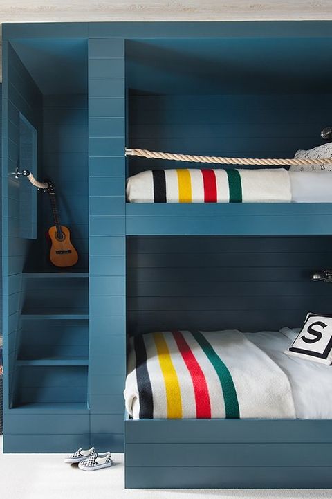 16 Cool Bunk Beds Bed Designs, Painted Bunk Bed Ideas