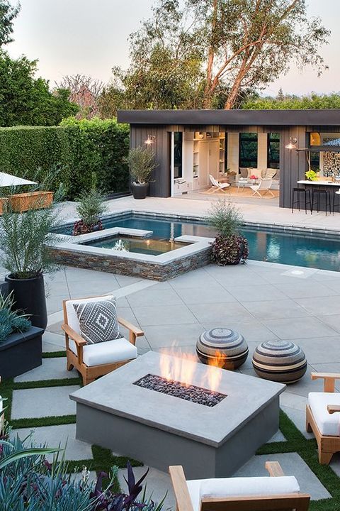 modern backyard fire pit ideas