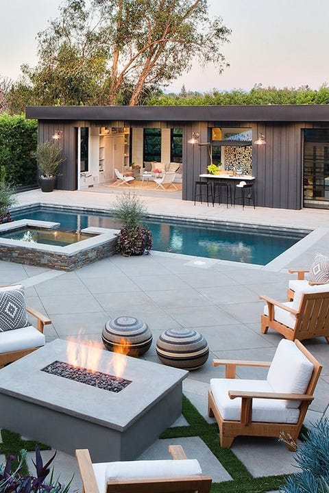 modern backyard fire pit ideas