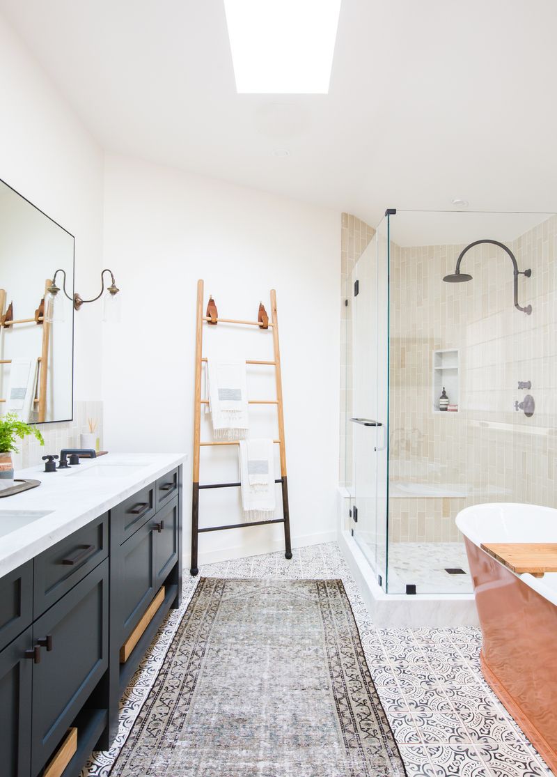 20 Best Farmhouse Bathroom Design Ideas, Modern Farmhouse Bathroom Decor Ideas