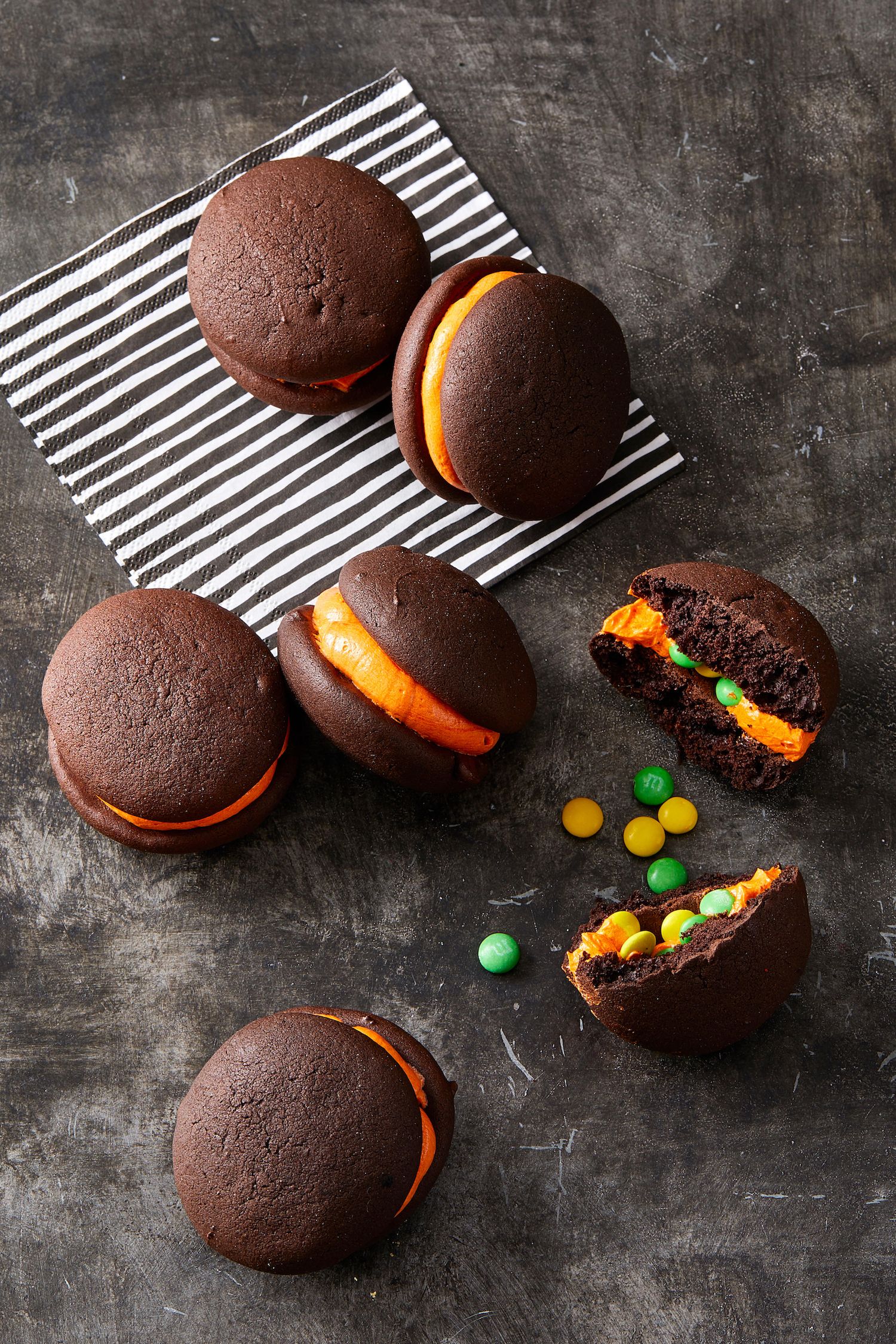 Best Stuffed Dark Chocolate Whoopie Pies Recipe How To Make Stuffed Dark Chocolate Whoopie Pies