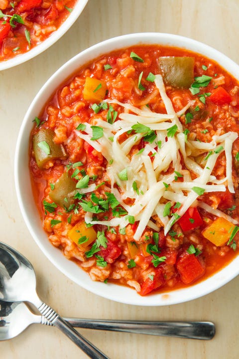stuffed pepper soup - Delish.com stuffed pepper soup delishcom