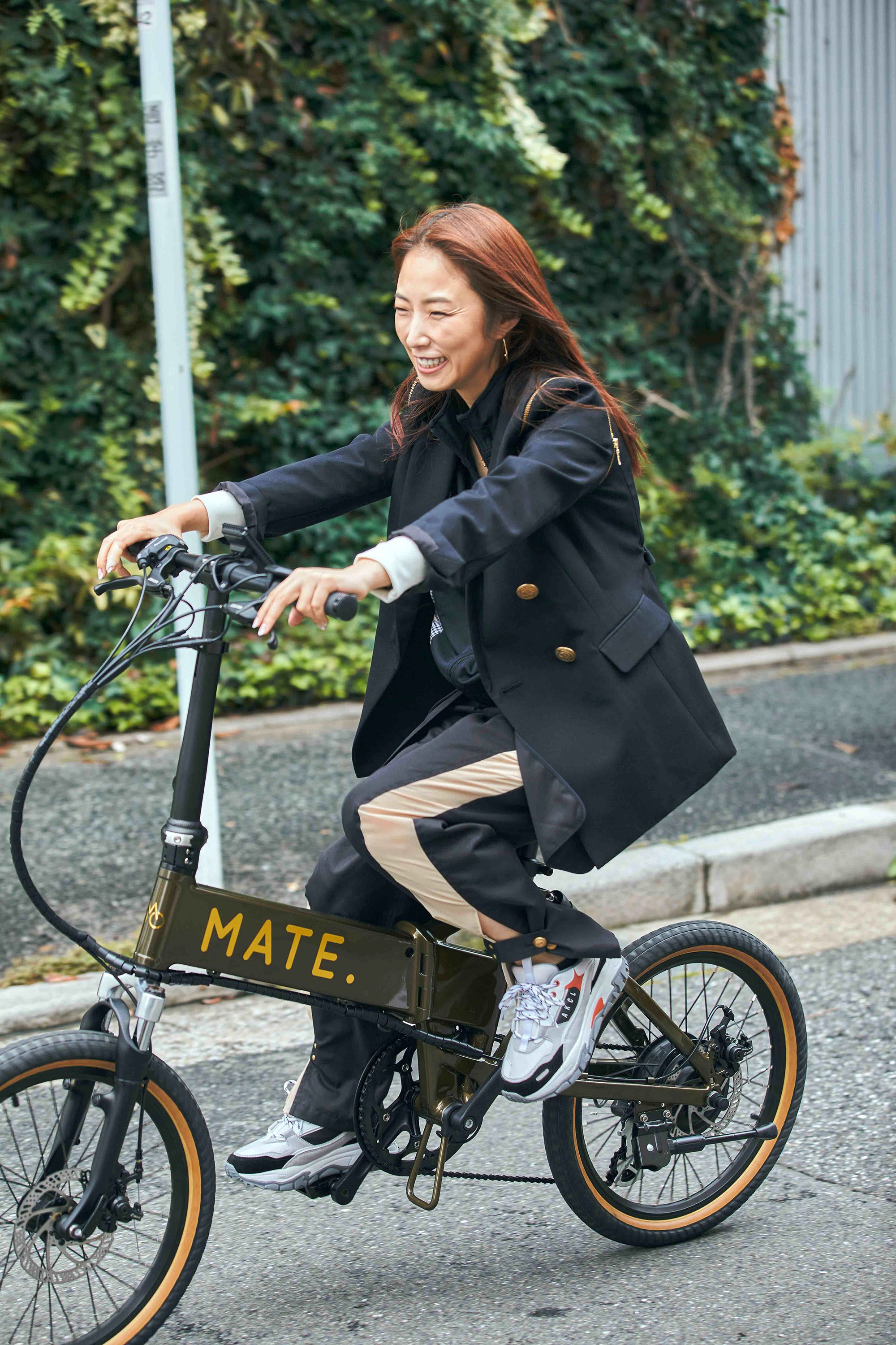 国産原料100% メイト mate City bike 折りたたみ電動自転車