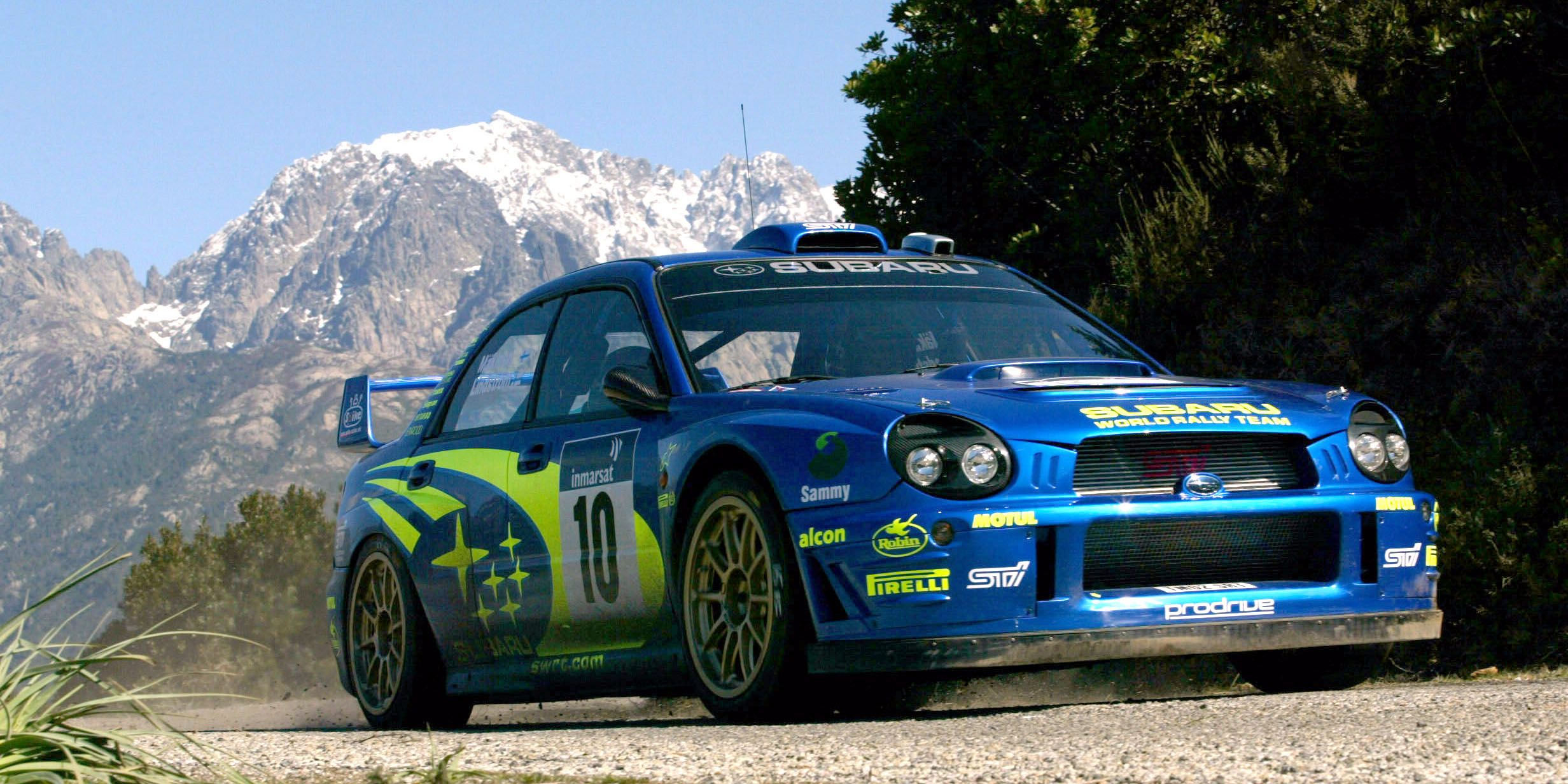 subaru wrx rally