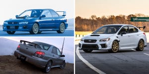 Subaru STI S-car history