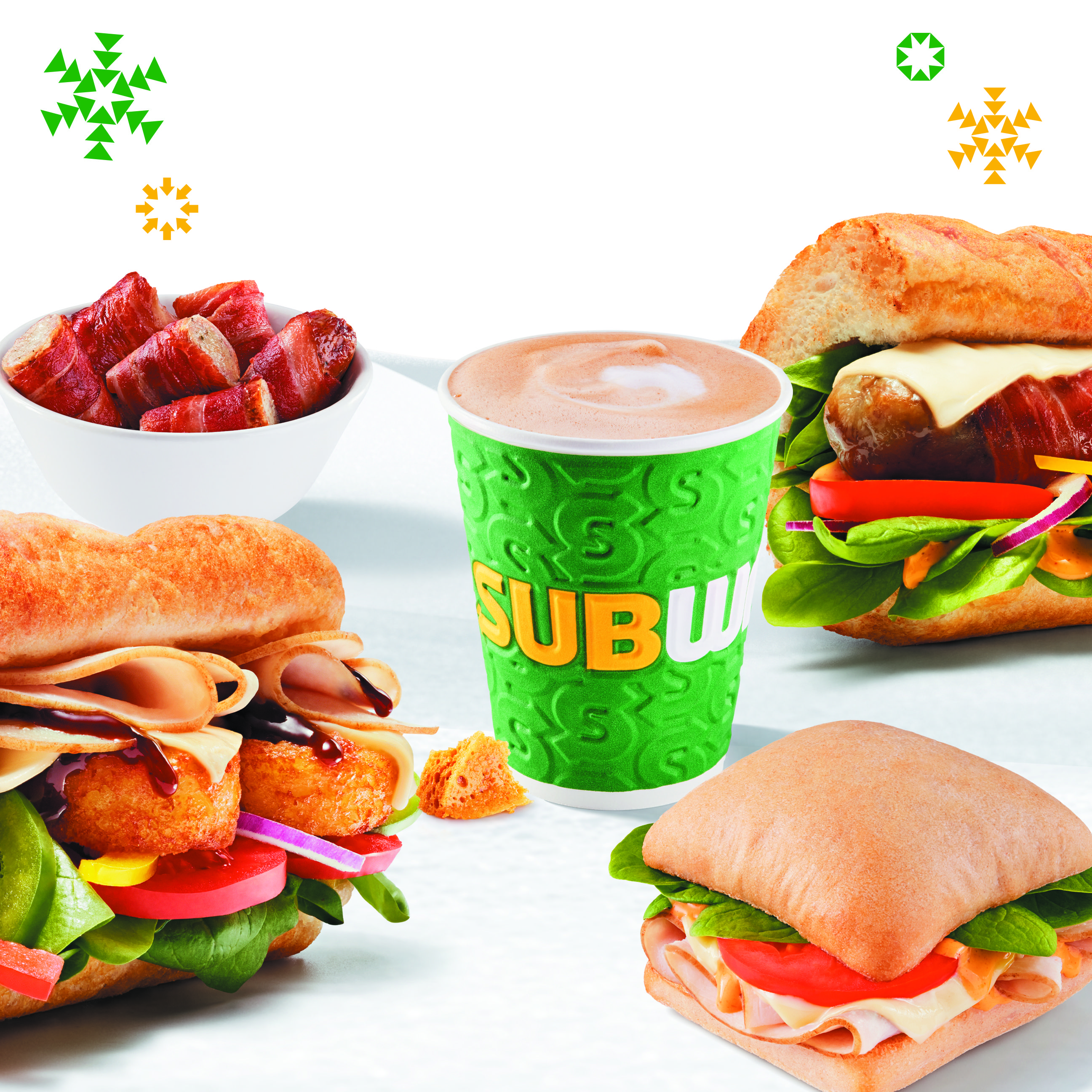 Subway S Christmas Range Featuring A Six Inch Pig In A Blanket